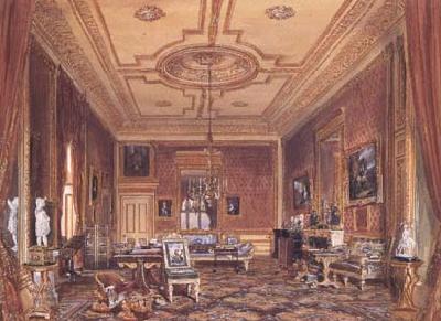Nash, Joseph The Queen's Sitting Room (mk25) Norge oil painting art